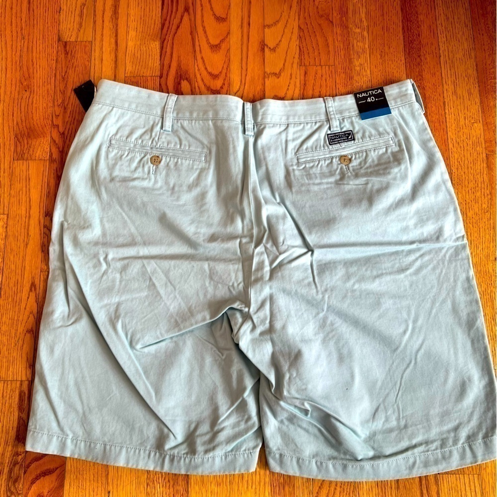Nautica Light Blue Mens Shorts Size 40W - Picture 4 of 8